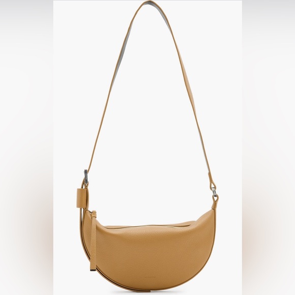 All Saints Leather Crossbody Bag - Picture 2 of 8